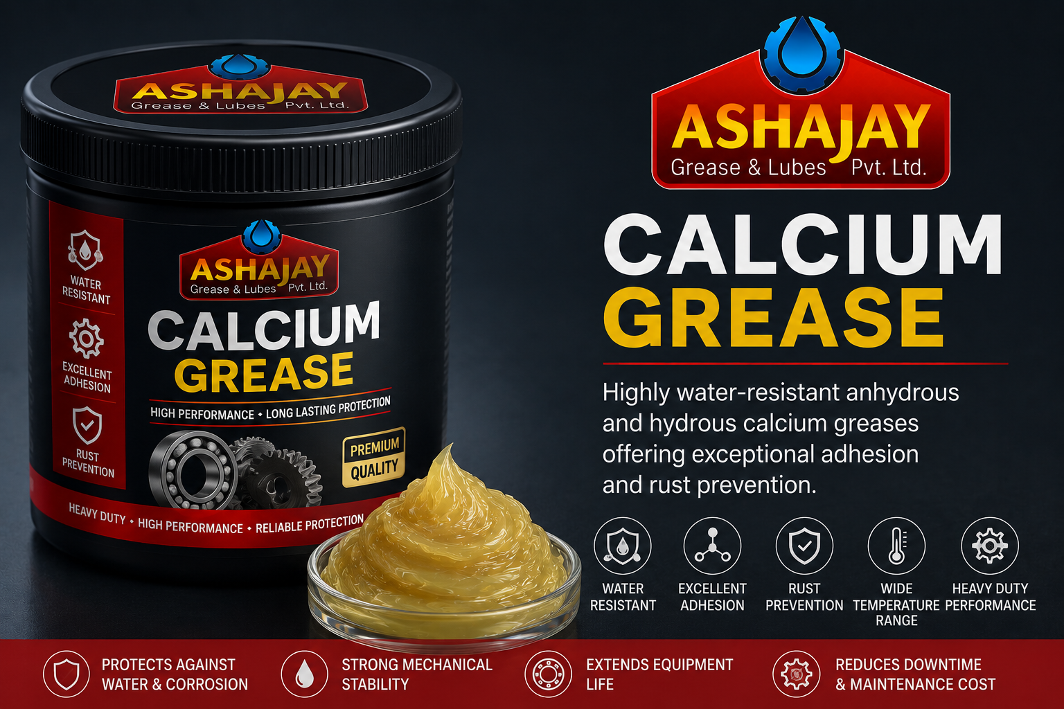 Ashajay Calcium Chassis Grease